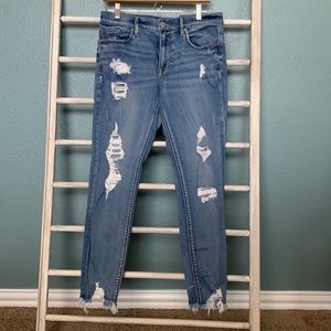 Express Mid Rise Ankle Legging Stretch+ SZ10